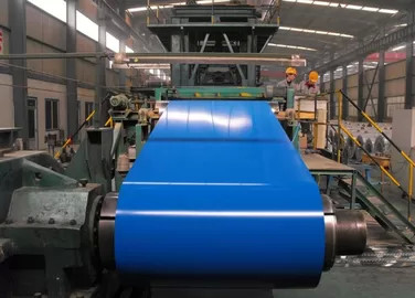 508mm RAL Color Aluzinc Prepainted Steel Coils With Protective Film