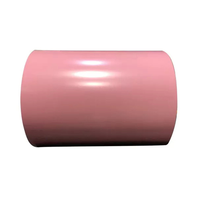 Roze kleur PPGI PPGL Voorgeverfde stalen spoel DC03 0,12-2 mm