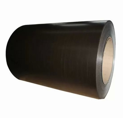 Z100 DX51D Zwarte voorgeverfde gegalvaniseerde stalen spoel PPGI spoel Zink Kleur 0.2X1250mm